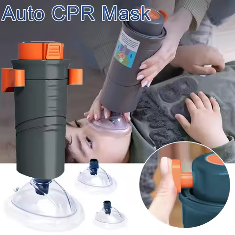CPR Mask First Aid Choking Rescue Device Travel Home Choking Emergency Device Adult Children Portabl