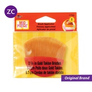 Mod Podge Gold Taklon Brush - 2.25 INCH(5.7cm)