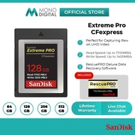 SanDisk Extreme Pro® CFexpress® Type B CompactFlash Memory Card (64GB /128GB / 256GB / 512GB) for Ca