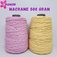 KATUN [500gr] Macrame Cotton Rope Color 4mm 500gr / Macrame Cotton Rope Colors / Macrame Yarn