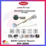 EuropAce Cyclone Handheld Vacuum Cleaner - EHV 3600U EHV3600U (1 Year Warranty)