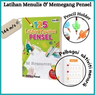 🔥Fast delivery🔥125 Latihan Kawalan Pensil. Buku Prasekolah