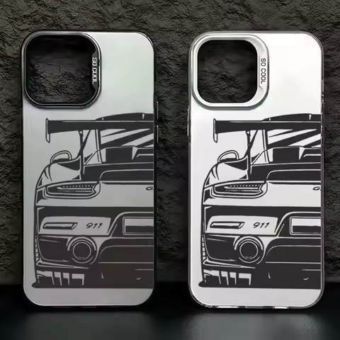 Car Pattern Design Phone Case For iPhone 17 16 15 14 Pro Max 13 12 11 XS X XR 7 8 Plus 16E Shockproo