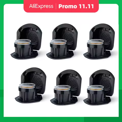 icafilas Dolce Gusto Adapter Coffee Capsule Nescafe Reusable Capsule Transfer To Nespresso Filter fo