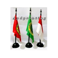 Paket Hemat 3pcs Bendera Meja Notaris Indonesia Merah Putih dan IPPAT