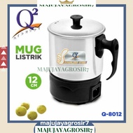 ELECTRIC MUG ELECTRIC HEATER ELECTRIC MUG/ 12 CM STAINLESS STEEL ELECTRIC MUG/ Q2-8012 / Q2-8012 ELE