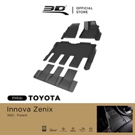 3D Mats พรมปูพื้น รถยนต์ TOYOTA  INNOVA ZENIX 2023-2024 รางวัลการออกแบบระดับโลก Maxpider พรมกันลื่น 