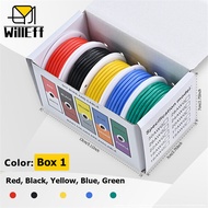 DIY Silicone wire Kit Heat Resistant Electrical Wires 5Color Strand Tinned Copper Flexible wire 18/2