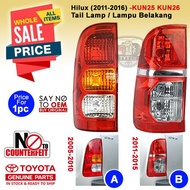 (Original) Hilux (2005-2015) Tail Lamp / Lampu Belakang 81551-0K010 81561-0K010 81551-0K140 81561-0K