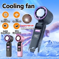 【In Stock】Portable Handheld Fan 199 Speed ​​Cooling Fan USB Rechargeable Mini Fan Ultra Quiet High P