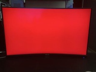 Asus 32” TUF gaming monitor curved LCD display screen 華碩32吋曲面芒 2k WQHD mon