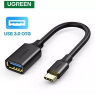 UGREEN USB C OTG Cable USB C USB Adapter Male Type C to Female USB 2.0/USB 3.0  Adapter (Black)