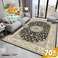 ( 🔥Raya Special 🔥) ListonX Premium Anti-Slip Carpet Velvet 5D in 5 Sizes: M, L, XL, XXXL, 5XL Luxuri
