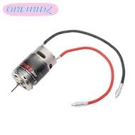 OBEIBIDZ Brushed RC Motor, High Torsion Stainless Steel RC Brushed Motor, Durable 390 28T Low Noise 