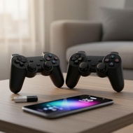 2 Unit 2.4GHz Wireless Joystick Gamepad USB Controller No Delay for PC Android TV BOX GAME BOX  2 Un