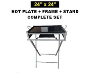 HOT PLATE & BBQ GAS GRILL/PAN KUALI LEPER BURGER/BESI TEBAL 厚铁板 KUALI IKAN BAKAR/ ROTI CANAI/ SATAY/