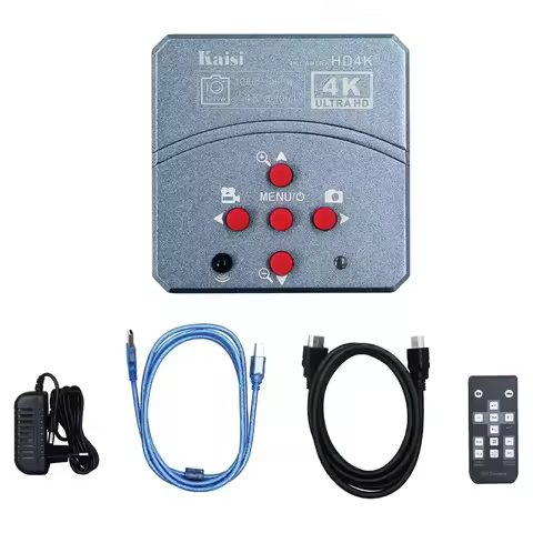 Kaisi 4K Camera HD4K 4000W 1080P@ 60FPS 4K@ 30FPS HDMI USB-PC DC 12V With Remote Control