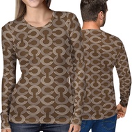 New Longsleeve T-SHIRT Coach Tshirt Fullprint Polyester Jersey Material | Size S M L XL XXL 3XL | PO