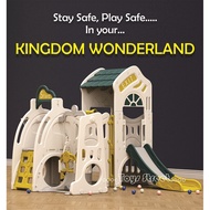 TOYS STREET Premium CASTLE DELUXE PLAYGROUND playhouse Swing slide Gelongor Buaian Rumah Permainan