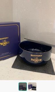 suntory premium 三得利 神泡 限量 紀念品 陶瓷碗 套裝