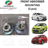 (ORIGINAL PERODUA PARTS) 2PCS FRONT ABSORBER MOUNTING PERODUA AXIA 1.0 BEZZA 1.0 1.3