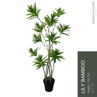 Elegant Lily Bamboo Artificial Tree 150-170cm - High-Quality Fake Plant for Home Décor