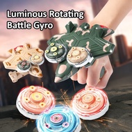 Luminous Battle Gyro toy Rotating Battle Disk Boys Birthday Gift playing Toys Duel Top with Alloy G
