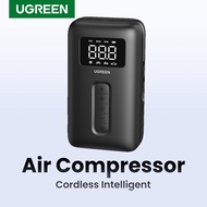 UGREEN Electric Tire Inflator Cordless Intelligent Air Compressor Digital Tire Pressure Gauge Auto T