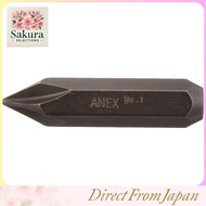 ANEX Manual Impact Driver Bits and Adapters Set with Hex and Square Drive Compatibility