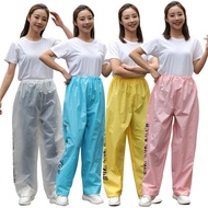 Seluar hujan kalis air, seluar berasingan, baju hujan untuk bahagian bawah badan lelaki, pakaian huj