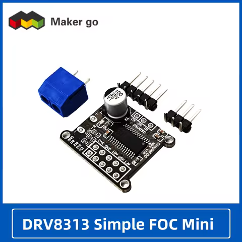 DRV8313 Development Board Simple FOC Mini FOC Control Driver SVPWM Control V1.0 DC Brushless Motor D