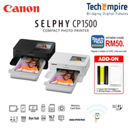 Canon CP1500 Selphy Printer White / Black (Original Malaysia Warranty)