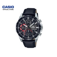 Casio Edifice EQS-940BL-1AV Black Leather Band Men Watch