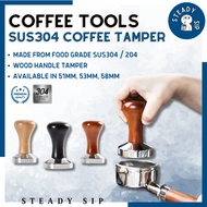Steady Sip Coffee Tamper Set 51mm 54mm 58mm Tamper Station coffee tools coffe tamper espresso 咖啡压粉器