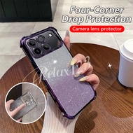 Honor Win RT 5G 2025 Plating Glitter Chain Shockproof Silicone Case For Honor Win 5G HONOR WIN RT Ho
