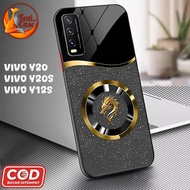 Softcase Vivo Y20 Casing Vivo Y12S Y20S Vivo V2026 V2033 V2042 V2029 V2029 Glossy Case - Shiny Glass