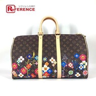 LOUIS VUITTONRFIC Monogram Takashi Murakami LV×TK Keepall Bandouliere 45 波士頓包