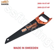 BAHCO SUPERIOR ERGO HAND SAW / BACHO 2600-XT-HP / MADE IN SWEEDEN