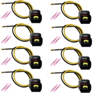 8 unit Penyambung Pigtail Sensor Kedudukan Koil Pencucuh & Camshaft Crankshaft - Serasi dengan Ford 