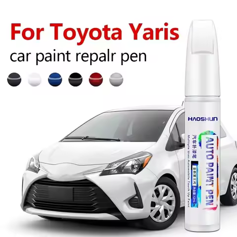 For Toyota Yaris 1999-2025 XP90 XP130 XP210 Paint Repair Pen Touch Up Scratch Remover DIY Auto Acces