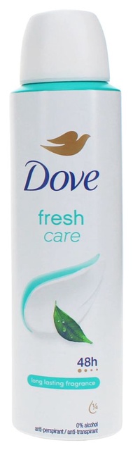 DOVE Fresh  Care Antiperspirant Deodorant 150ml,DOVE 清新止汗除臭劑 150ml，