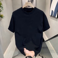 เสื้อยืดผ้าฝ้ายพิมพ์ลาย Marlboro สำหรับผู้ชาย