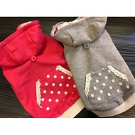 Bagel Japanese pet paradise Agent pretty bouquet Water Dot Hoodie [D7794]