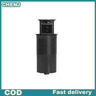 CHENJ Lifting Desk Power Automatic Pop Up Elevator Tower Socket US UK Plug Adapter