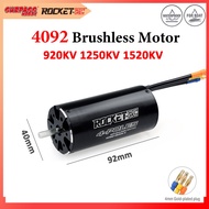 Surpass Hobby Rocket-RC 4092 920KV 1250KV 1520KV Waterproof Sensorless Brushless Motor Shaft 5mm For