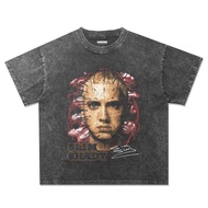 Eminem Oversized Washed Stone Wash T-shirt EMINEM T-shirt