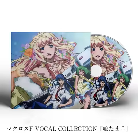 Anime Macross Frontier Yoko Kanno Music CD Macross F VOCAL COLLECTION OST Album 2pcs Compact Disc Co