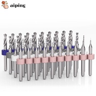 AIPING PCB Drill Bits Multifunctional PCB Twist Drill Wood CNC Drill Engraving Bit CNC Milling Cutte