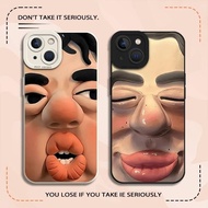 趣味表情适用17PROMAX手机壳16/14/PLUS/13INS风手机壳20251020