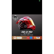 evo GT Pro full face dual visor